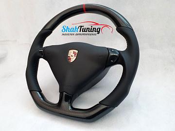 Анатомический руль для Porsche Carbon Fiber Steering Wheel S996 911 993 Turbo S GT RS