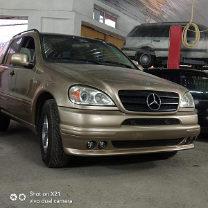 Комплект обвеса W163 ML Brabus (стиль, реплика) (M-Класс) 1997-2005