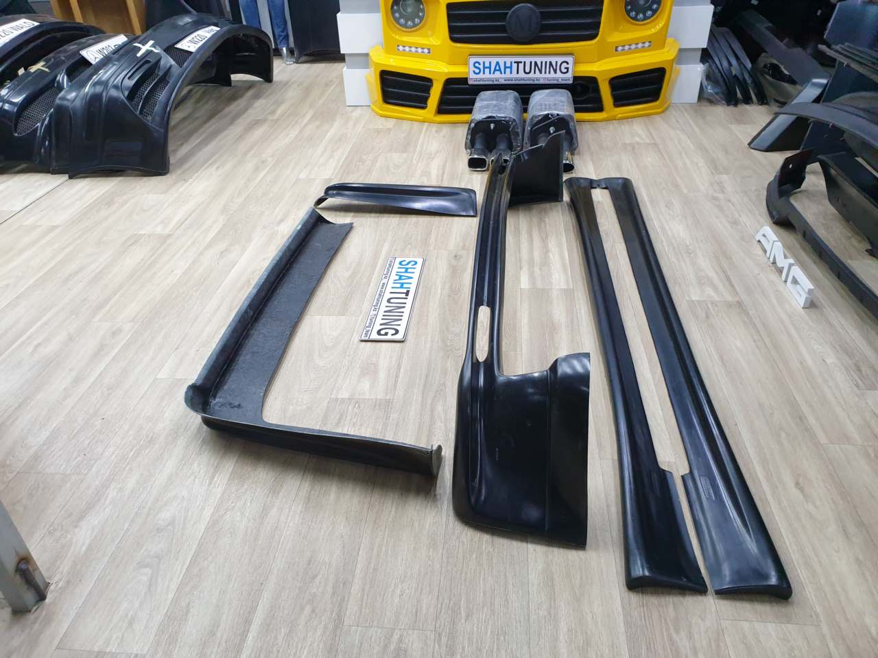 Передняя накладка BMW E34 Zender
